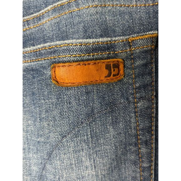 JOE'S JEANS CLASSIC CASUAL DISTRESSED EVERYDAY BOHO PETITE STRETCH BOOTCUT JEANS - Picture 3 of 4